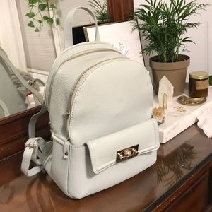 Zara backpack baby blue or pastel teal color